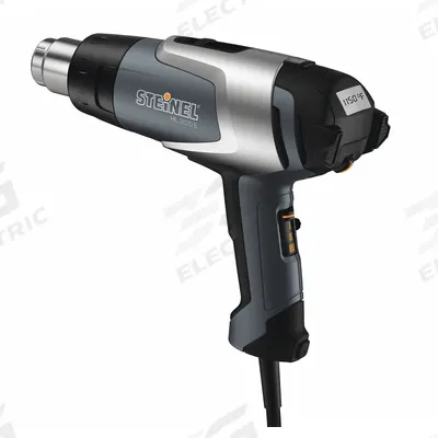 STEINEL Heat Gun: Pistol-Grip, 120V AC, Two-Prong, LCD Display, 13.3 A Current - Standard Pistol-Grip Heat Guns