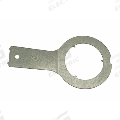 ACORN Foot Button Nozzle and 1/4 Turn Wrench: Galvanized Steel (MPN 2566-101-199) - Hardware & Seals for Wash Fountains
