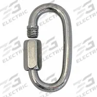 LUCKY LINE PRODUCTS Connecting Link: 800 lb Working Load Limit, Stainless Steel, 1/4 in Opening Size (MPN 4FCH8). Key specifications — Brand: LUCKY LINE PRODUCTS; Lifting Capability: Not for Lifting.