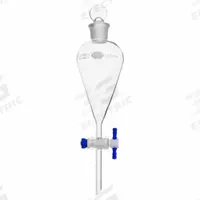 APPROVED VENDOR Funnel: Borosilicate Glass, 500 mL, 27 mm, 12 mm, 60 mm Stem Lg, Colorless (MPN 29048T-500). Key specifications — Product Type: Separatory Funnel; Body Color: Colorless; Brand: APPROVED VENDOR.