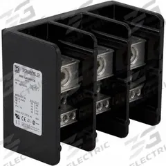 SQUARE D Power Distribution Block: Open, Lug, Lug, 4 AWG – 600 kcmil For Line Side Wire Sizes (MPN 9080LBA364108). Key specifications — attr1361688: Surface; attr1308686: SQUARE D; attr1361672: Aluminum.
