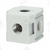 SMC Cross Spacer: 3/8 in NPT, AC-D, Y64-N03-D. Key specifications — attr111689: Y64-N03-D; attr111695: AC-D; attr111692: SMC.