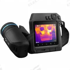 FLIR Thermal Camera: 24° x 18°, SD Card/USB/Wireless, 640 x 480, FLIR T500, Digital Display/Sound (MPN FLIR T530-24-42). Key specifications — Focus Method: Manual; Manufacturer Part Number: FLIR T530-24-42; Brand: FLIR; Field of View: 24° x 18°; Intrinsic Safety: Not Specified Intrinsically Safe; Lens Angles Included: 24°, 42°; Features_Broad: Hard-to-Reach Areas.