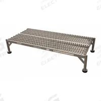 COTTERMAN Work Platform: 6 in Platform Ht - Max, 48 in Platform Wd, 19 in Platform Dp, Steel, 6 in (MPN 1AWP1948A3 A6-9 B8 C1). Key specifications — Brand: COTTERMAN; Color: Gray.