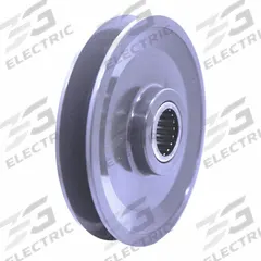 APPROVED VENDOR V-Belt Idler Pulley: 1 in Bore Dia, 4.96 in Outside Dia, Needle Roller, Cast Iron (MPN NBK52). Key specifications — Bearing Type: Needle Roller; Brand: APPROVED VENDOR.