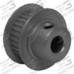 APPROVED VENDOR Timing Pulley: Trapezoidal, Fixed, For MXL Timing Belt Section, For 1/4 in Belt Wd (MPN 30MP025-6FA3). Key specifications — attr1328229: APPROVED VENDOR; attr1328272: Trapezoidal; attr1328235: Anodized.