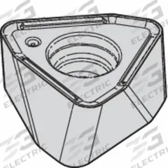 WIDIA Trigon Milling Insert: WOEJ080412SRMM (MPN 4113892)