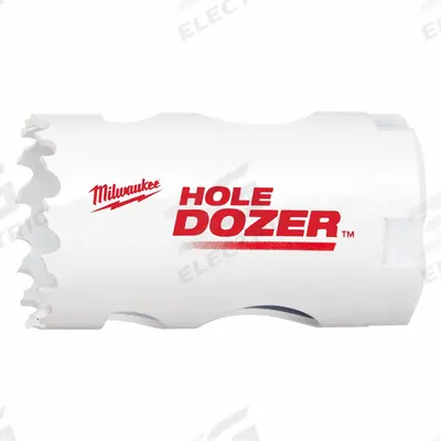 MILWAUKEE Hole Saw: 1 1/4 in Saw Dia., 3.5 Teeth per Inch, 1 5/8 in Max. Cutting Dp - Multi-Material-Cutting Hole Saws without Arbor