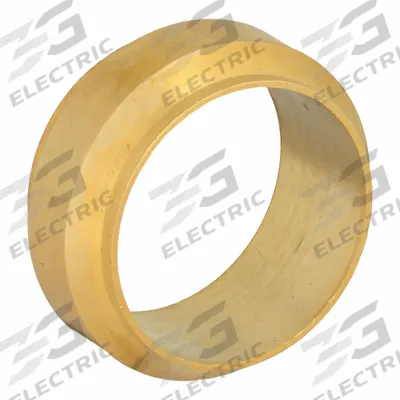 PARKER Compression Fitting Sleeve: 16 mm OD Fitting Size, Compression, Brass - Standard Sleeve Brass Compression Fittings