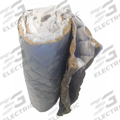 SOUND STOPPER Acoustic Partition: 0.7 NRC, 4 ft Overall Wd, 25 ft Overall Lg, 2 in Thick - Acoustic Wall Blankets