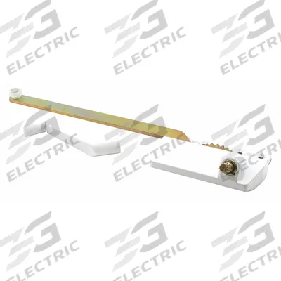 PRIME-LINE Window Operator: Crank, Handle Included, Left-Hand, Surface, White - Awning & Casement Window Operators & Handles