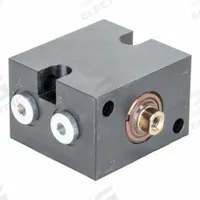 ENERPAC Block Hydraulic Cylinder: Double Acting, 2,400 lbf Nominal Capacity, 59/100 in Stroke Lg (MPN CDB10162). Key specifications — attr95641: Double Acting; attr95644: 0.31 sq in (Retract); 0.48 sq in (Advance); attr98894: ENERPAC; attr1099770: Vertical.