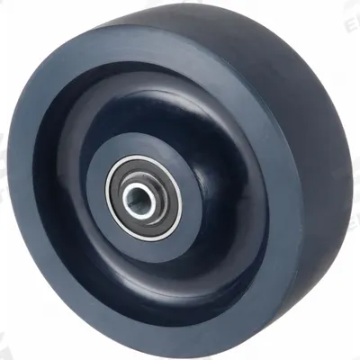 APPROVED VENDOR Caster Wheel: 6 in Wheel Dia., 2 in Wheel Wd, Polyurethane, 770 lb Load Rating - Antimicrobial Polyurethane Tread on Plastic Core Wheels