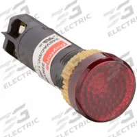 DAYTON Raised Panel Light: 12 mm Panel Mounting Hole Dia, LED, Raised Head (MPN 22NY96). Key specifications — Brand: DAYTON; Electrical Connection: M2.5 Screw.