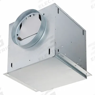 BROAN Commercial Fan: 280 cfm @ 0.100 in SP, Round Duct, 8 in Duct Dia, 73 W - Round Duct Inline Cabinet Fans