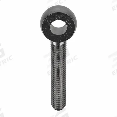 APPROVED VENDOR Fixed Rod End: Steel, Black Oxide, Right Hand, M8-1.25 Thread Size - Steel Male Threaded Fixed Rod Ends