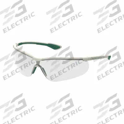 HEXARMOR Safety Glasses: Clear Lens, Half-Frame, Anti-Fog, Dielectric - Adjustable Comfort-Fit Safety Glasses