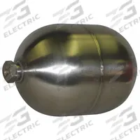 NAUGATUCK Float Ball: Float Ball, 3/8"-16 Machine Thread, 3/8"-16 Thread Size, Machine Thread (MPN GR5X71816304SS). Key specifications — Connection Location: External; Brand: NAUGATUCK.