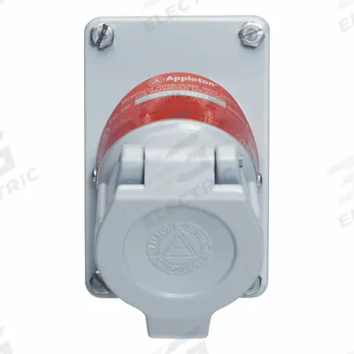 APPLETON ELECTRIC Receptacle: 1 Gang, GFCI, 125V AC, 20 A, 3 Pole - One-Gang Receptacles