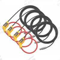 FLUKE Flexible Current Probe: CAT III 1000V/CAT IV 600V, Binder, 12 in Jaw Opening, AC Current, Flex (MPN I17XX-FLEX154P/WWG). Key specifications — Connector Type: Binder; Safety Rating: CAT III 1000V; Brand: FLUKE.