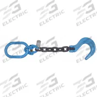 B/A PRODUCTS CO. Chain Slings: 1/2 in Overall Hook Size, 100, 2 ft Overall Lg, Black, Steel, Black (MPN G10-12FH1). Key specifications — Material: Steel; Grade: 100; Hook Type: Oblong and Foundry; Attachment Style: Foundry Hook; Color: Black; Brand: B/A PRODUCTS CO.; Equipment Color: Black.