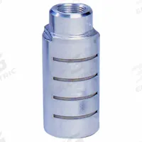 ARROW PNEUMATICS Muffler: 2 in NPT, 3 in Hex Size, Stainless Steel, 300 psi Max Op Pressure (MPN ASQF - 16F). Key specifications — attr124412: ARROW PNEUMATICS; attr124418: Aluminum; attr124422: Stainless Steel.