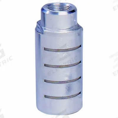 ARROW PNEUMATICS Muffler: 2 in NPT, 3 in Hex Size, Stainless Steel - Pneumatic Exhaust Mufflers