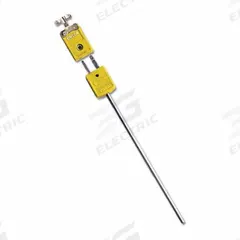 OMEGA Standard Thermocouple Probes: 0°C to 1,150°C, Type K, 6 in Probe Lg, For Air Media Type, Clip (MPN KMQXL-125G-6). Key specifications — Manufacturer Part Number: KMQXL-125G-6; Brand: OMEGA; Process Connection Type: Clip.