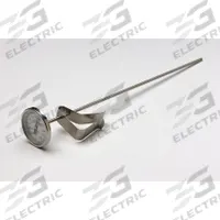 TEL-TRU Laboratory Dial Thermometer: -10°C to 110°C, +/- 1% Accuracy, 12 in Stem Lg, Celsius (MPN GT100R-12/16121274). Key specifications — Accuracy: +/- 1%; Brand: TEL-TRU; Temperature Units: Celsius.