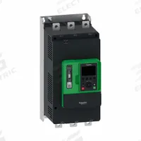 SCHNEIDER Soft Start: 208-690V AC, 210 A Output Current, With Bypass, IP00, 60/50 Hz, Three Phase (MPN ATS490C21Y). Key specifications — Control Voltage: 110-230V AC; Manufacturer Part Number: ATS490C21Y.