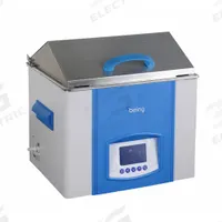 BEING SCIENTIFIC Water Bath: 10 L Capacity, 100°C Max Temp, Stainless Steel, +/-0.3°C, LCD, 120V AC (MPN BWB-12). Key specifications — Display Type: LCD; Heated or Refrigerated: Heated; Brand: BEING SCIENTIFIC; Interior Material: Stainless Steel; Programmable: Yes; Temperature Accuracy Tolerance: +/-0.3°C; Voltage: 120V AC.