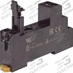 OMRON Relay Socket: 5 A Rating, DIN-Rail & Surface Socket Mounting, 8 Pins, J Socket (MPN P2RFZ-08-E). Key specifications — Brand: OMRON.