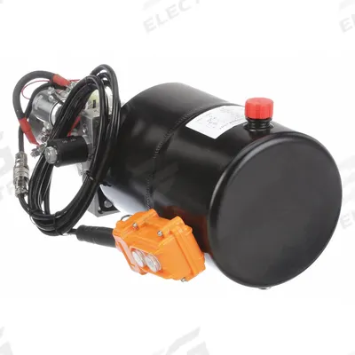 CHIEF Hydraulic Power Unit: 1.3 gpm, 2,500 psi Max. Pressure, 1.5 gal Reservoir Capacity - Single Acting DC Hydraulic Power Units
