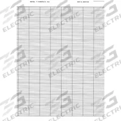 HONEYWELL Fanfold Paper Strip Chart: Fanfold Paper Strip Chart, 12 1/8 in Strip Chart Wd, Green (MPN BN 46182707-001). Key specifications — Brand: HONEYWELL; Grid Color - NEW: Green; Compatible with Manufacturer Model Number: DPR 3000.