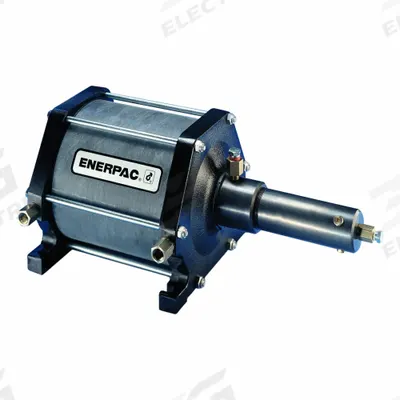 ENERPAC Air Hydraulic Booster: 8.5 cu in Oil Volume per Stroke, 1:34 - Air Hydraulic Boosters