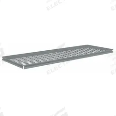 TENNSCO Shelf: 60 in x 24 in, 750 lb Load Capacity, Steel, 5 ga Decking, Gray, Shelf (MPN ZBES-6024W). Key specifications — Decking Material: Steel; Includes: (4) Beams; Decking Finish: Zinc Plated; Shelf Configuration: Single Straight; Color: Gray; Frame Material: Steel; Brand: TENNSCO; Frame Finish: Zinc Plated.