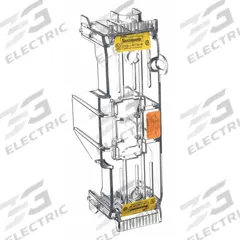 BUSSMANN Fuse Block Cover: For J Fuse Class or Type, 600 V AC, Non-Indicating, 61 A – 100 A (MPN CVR-J-60100-M). Key specifications — Compatible Fuse Series: JM; Manufacturer Part Number: CVR-J-60100-M; Brand: BUSSMANN.