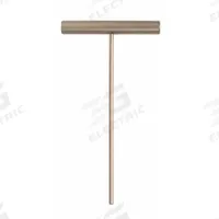 AMPCO Hex Key: 0 Ball Ends, 5/64 in Tip Size, SAE, Short, Beryllium Copper, Unfinished, T, 1 Tips (MPN WT-5/64). Key specifications — attr1205521: AMPCO; attr1205526: Unfinished.