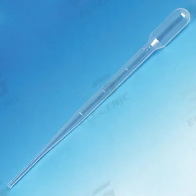 GLOBE SCIENTIFIC Transfer Pipette: 5 mL Capacity, Non-Sterile, Std Transfer Pipette, Plastic - Non-Sterile Transfer Pipettes
