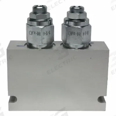 BUCHER HYDRAULICS Cartridge Valve Manifold: Aluminum, Pressure, 1.2 in Overall Wd - Counterbalance Cartridge Valve Assemblies