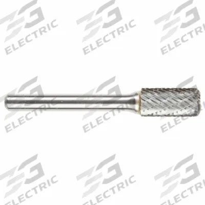 SGS PRO Carbide Bur: Cylinder, SA-2CR, Double Cut, 5/16" x 3/4" Head - Corner Radius Double-Cut Cylinder Burs