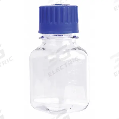 APPROVED VENDOR Media Bottle: PETG, 125 mL Capacity - oz, 125 mL Capacity - mL, Closure Included - Plastic Lab Media Bottles