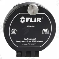 FLIR 2" Round Infrared Window: Viewing Panes, 2,474°F Optic Max Temp, -40°F Min Op Temp °F, Aluminum (MPN IRW-2C). Key specifications — Brand: FLIR.