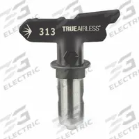 GRACO Airless Spray Gun Tip: Tips for Airless Spray Guns, Airless Spray Gun Tip, 0.013 in Tip Size (MPN TRU313). Key specifications — Product Type: Airless Spray Gun Tip; Compatible with Manufacturer Model Number: 17G181; Brand: GRACO; Includes: Replacement Single Seal; Color: Black; Compatible with Series: ProX21 Stand; Product Grouping: Tips for Airless Spray Guns.