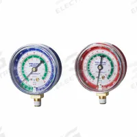 YELLOW JACKET High Side Gauge: High Side Gauge, 0 psi to 500 psi, Non-Liquid Filled, 2 1/2 in Dia (MPN 49001). Key specifications — Brand: YELLOW JACKET; Accuracy: ± 3-2-3%; Color: Red; Calibration Certificate Type: NIST; For Refrigerant Type: R-22.