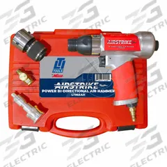 LTI TOOLS Air Hammer: 3/8 in Shank Size, 1 3/4 in Stroke Lg, 3,000 bpm Blows per Minute, Round (MPN LT955AH). Key specifications — attr1320834: LTI TOOLS; attr1320853: Round; attr1320854: Round; attr1320857: LT1910P 11 in Standard Punch; attr1393634: Frequent Maintenance to Heavy Production; attr1393635: Yes; attr1393636: Long Lasting.