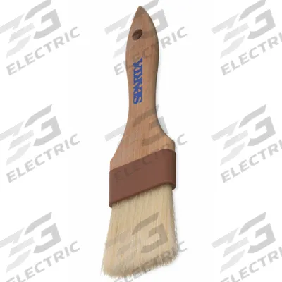 CARLISLE Basting Brush: Boar Bristle, 2 in Bristle Wd, 8 1/4 in Overall Lg, Flat - Basting Brushes