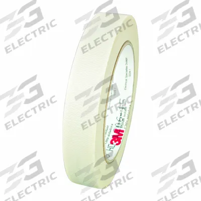 3M Cloth Electrical Tape: 1/2 in Wd, 36 yd Lg, 7.01 mil Thick, Fiberglass Cloth - Abrasion-Resistant Electrical Tape