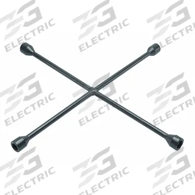 KEN-TOOL Lug Nut Wrench: 4 Wrench Heads, 17 mm_3/4 in_13/16 in_7/8 in Wrench Head Size - 4-Way Lug Nut Wrenches