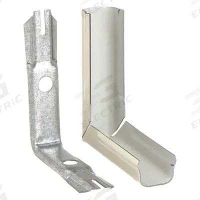 LEGRAND External Elbow: 700, 3/4 in Ht, 3/4 in Raceway Wd, Steel - 90 Degree Elbows for Single-Channel Raceways